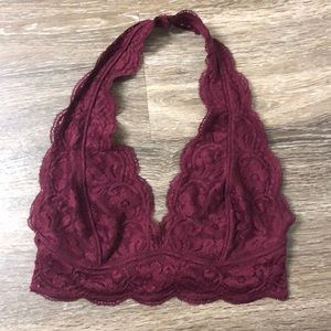 Lace Halter Bralette | Out From Under